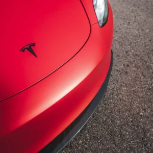 Tesla Model 3 - Front bumper overlay Novitec
