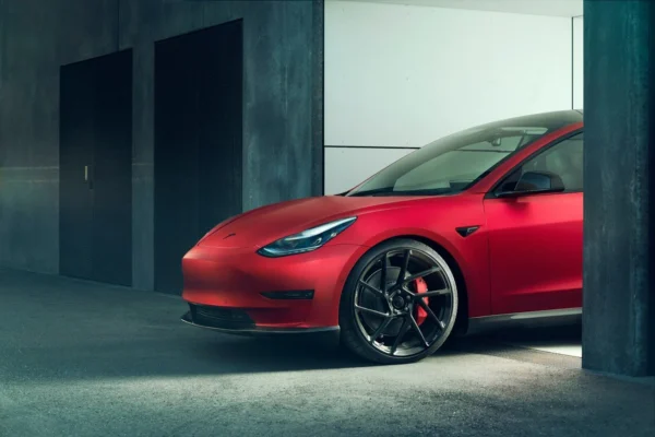 Tesla Model 3 - Překrytí předního nárazníku Novitec