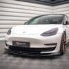 Tesla Model 3 - Opleg voorbumper Maxton Design Valance V.3