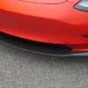 Tesla Model 3 - Front bumper overlay Novitec