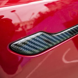 Tesla Model 3/Y - Envolvimento do puxador da porta em carbono