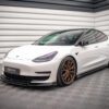 Tesla Model 3 - Sidepaneler Maxton Design Skørt V.2