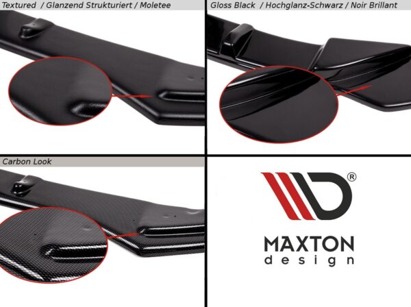 Tesla Model 3 - Sovrapposizione del paraurti anteriore Maxton Design Valigetta V.3