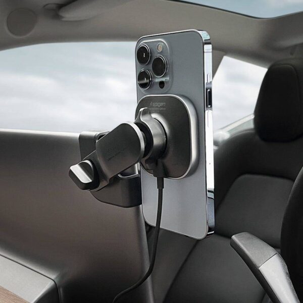 Spigen OneTap Support de téléphone Magsafe pour Tesla Model 3, Model S, Model X et Model Y - Tesla Shop