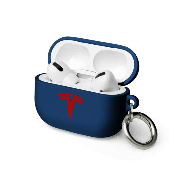Tesla-Gummi-Gehäuse-für-Luftkapseln-Navy-Luftkapseln-vorne