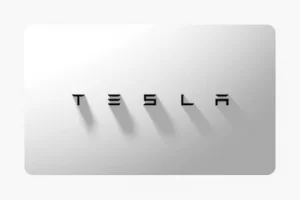 Menu Móvel Tesla podarunkowa karta podarunkowa